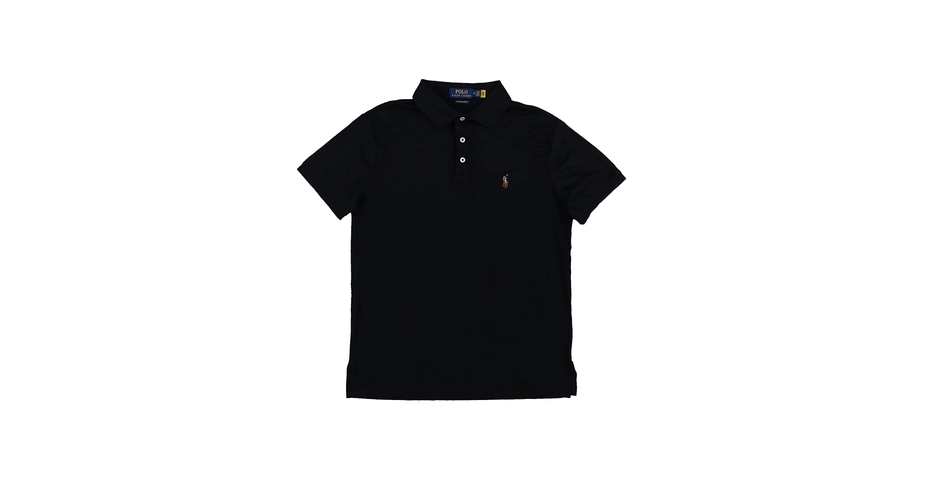 Polo by Ralph Lauren ブラック ビッグポロ slim fit Polo Ralph Lauren Mens Custom Slim Fit Interlock Polo Shirt